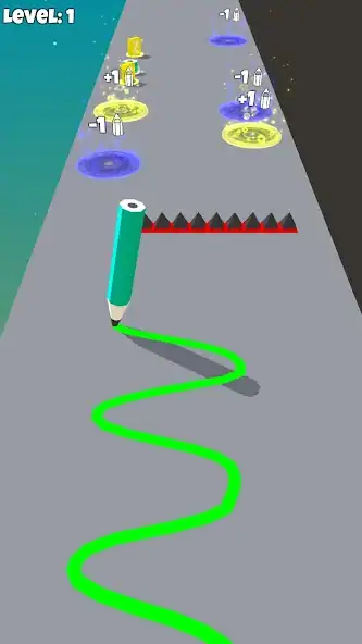 Download Hyper pencil race [MOD, Unlimited coins] + Hack [MOD, Menu] for Android