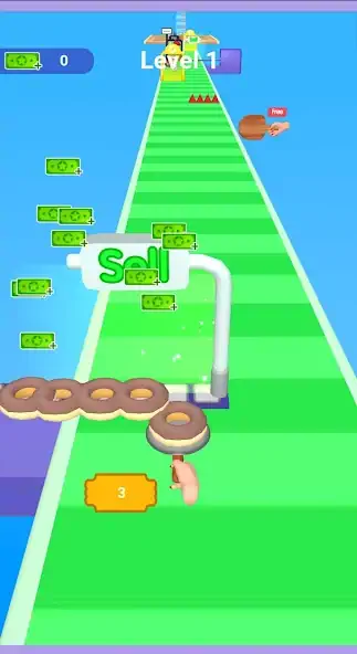 Download Donut Stack [MOD, Unlimited money/coins] + Hack [MOD, Menu] for Android