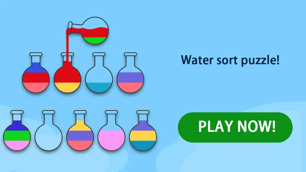 Download Sort Puzzle-water color puzzle [MOD, Unlimited money] + Hack [MOD, Menu] for Android