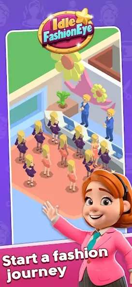 Download Idle Fashion Eye: Beauty Salon [MOD, Unlimited coins] + Hack [MOD, Menu] for Android