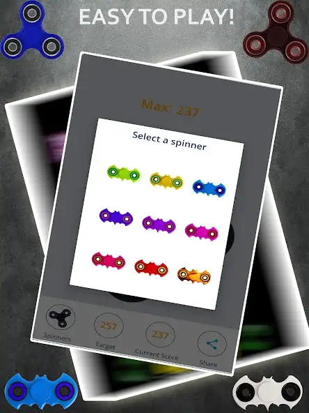 Download Super Fidget Spinner Puzzles [MOD, Unlimited money/gems] + Hack [MOD, Menu] for Android