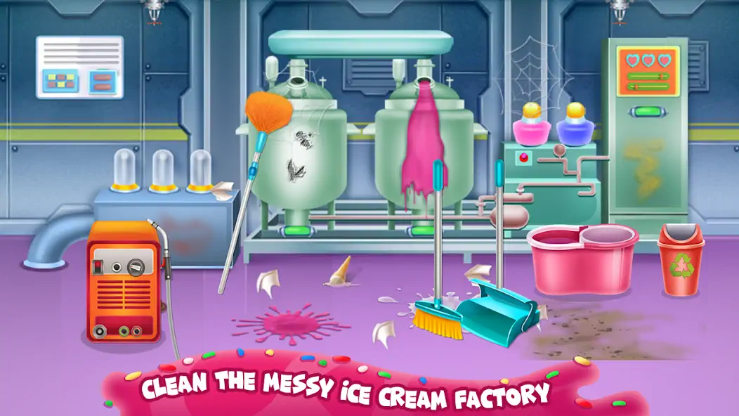 Download Fantasy Ice Cream Factory [MOD, Unlimited money/coins] + Hack [MOD, Menu] for Android