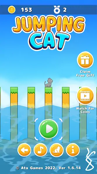 Download Jumping Cat [MOD, Unlimited money/gems] + Hack [MOD, Menu] for Android