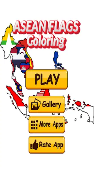 Download coloring southeast asia flag [MOD, Unlimited money] + Hack [MOD, Menu] for Android