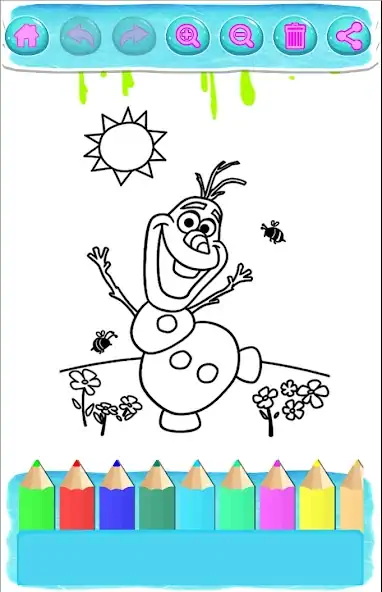 Download Frozen Coloring Pages. [MOD, Unlimited coins] + Hack [MOD, Menu] for Android