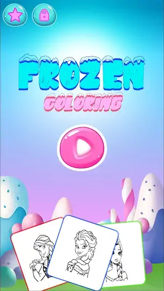 Download Frozen Coloring Pages. [MOD, Unlimited coins] + Hack [MOD, Menu] for Android