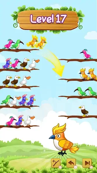Download Bird Sort: Color Bird Sort [MOD, Unlimited money/coins] + Hack [MOD, Menu] for Android