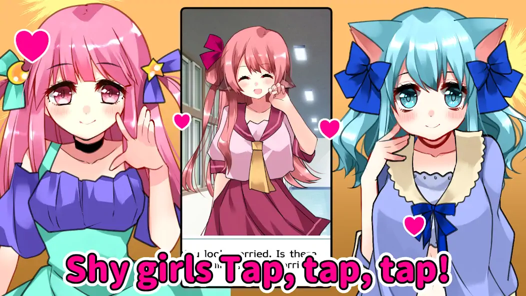 Download Don't touch Girl! 2 [MOD, Unlimited money/gems] + Hack [MOD, Menu] for Android