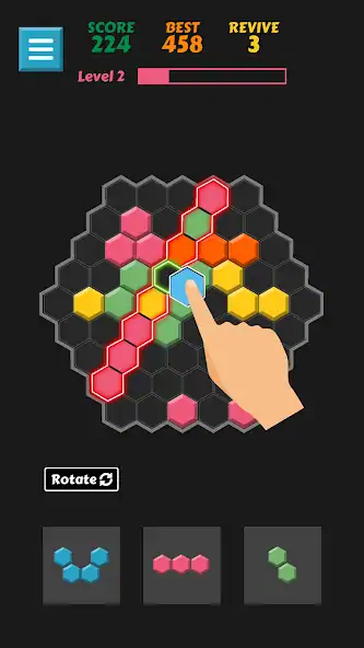 Download Block Puzzle - Hexa and Square [MOD, Unlimited money/gems] + Hack [MOD, Menu] for Android