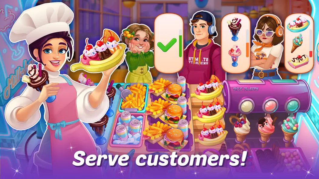Download Cooking Live - restaurant game [MOD, Unlimited coins] + Hack [MOD, Menu] for Android