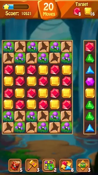 Download Jewels Original - Match 3 Game [MOD, Unlimited coins] + Hack [MOD, Menu] for Android