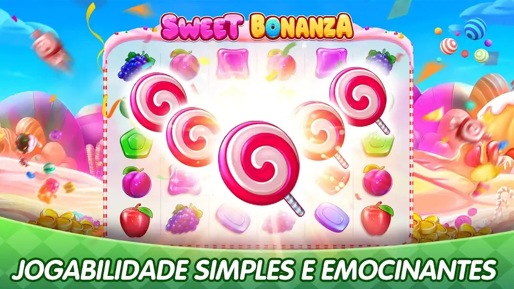 Download Sweet Bonanza:Candy Slot [MOD, Unlimited coins] + Hack [MOD, Menu] for Android