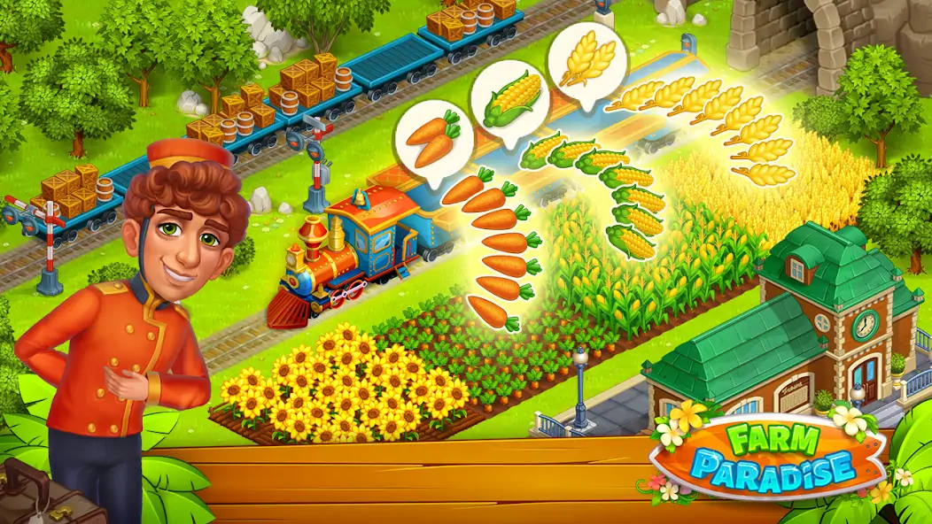 Download Farm Island - Family Journey [MOD, Unlimited coins] + Hack [MOD, Menu] for Android