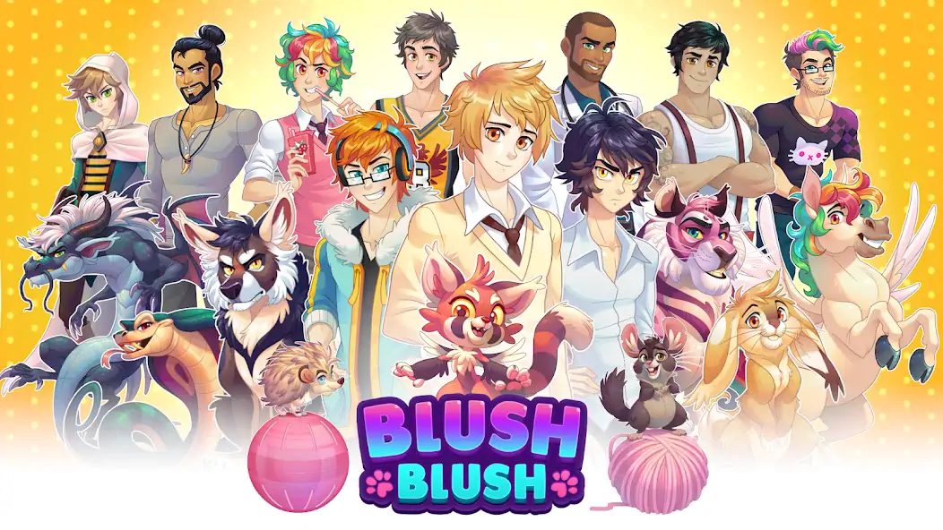 Download Blush Blush [MOD, Unlimited money/gems] + Hack [MOD, Menu] for Android