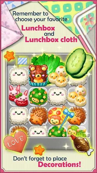 Download Fluffy! Cute Lunchbox [MOD, Unlimited money/coins] + Hack [MOD, Menu] for Android