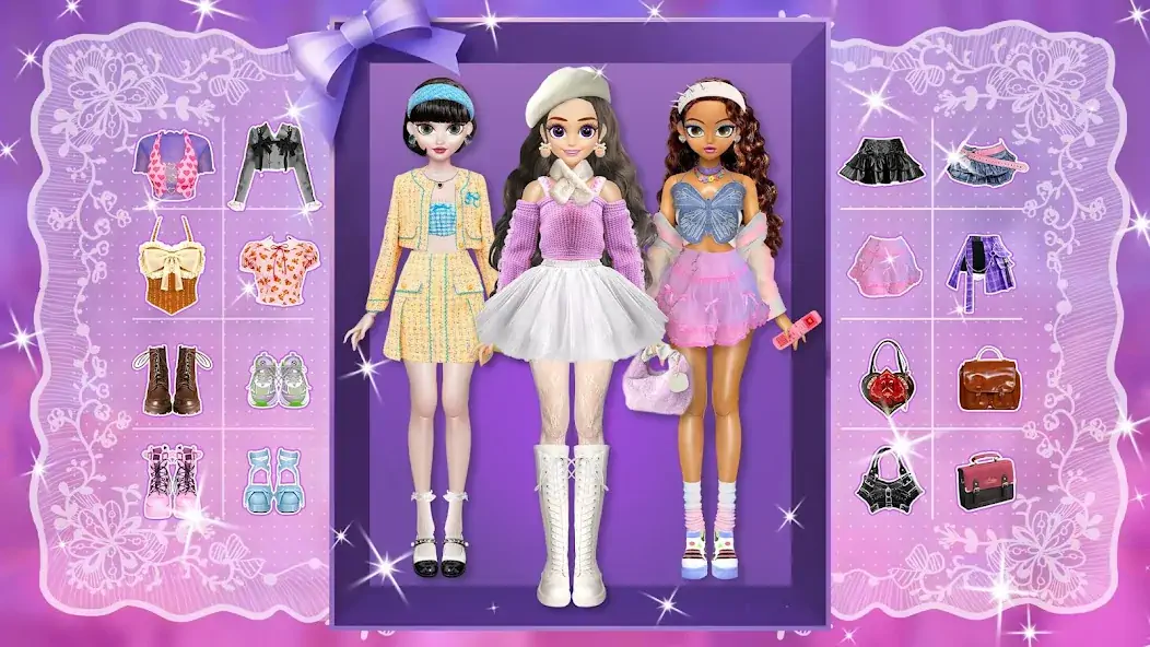 Download Doll Makeover: dress up games [MOD, Unlimited money/gems] + Hack [MOD, Menu] for Android