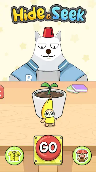Download Banana Cat: Hide and Seek [MOD, Unlimited money/coins] + Hack [MOD, Menu] for Android