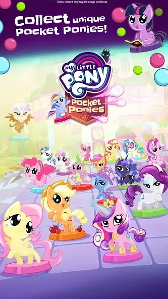 Download My Little Pony Pocket Ponies [MOD, Unlimited money/coins] + Hack [MOD, Menu] for Android