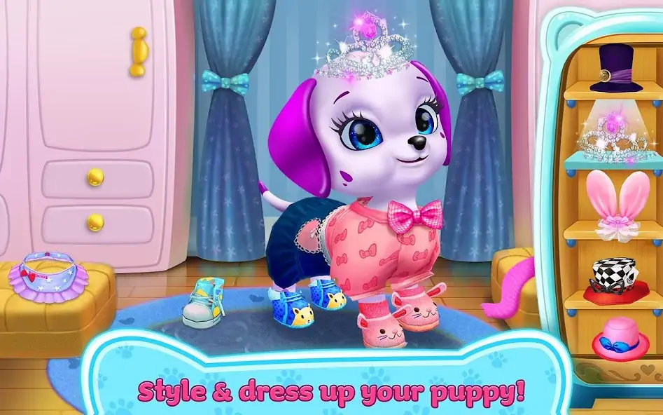 Download Puppy Love - My Dream Pet [MOD, Unlimited money] + Hack [MOD, Menu] for Android