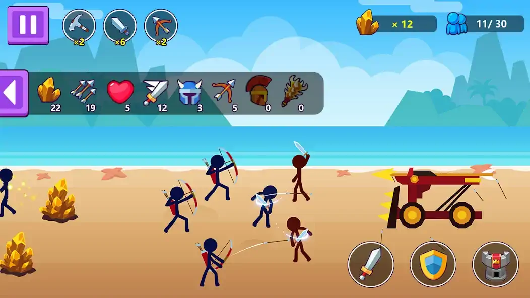 Download Stickman Tribe [MOD, Unlimited money/coins] + Hack [MOD, Menu] for Android
