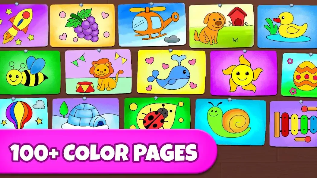 Download Coloring Games: Color & Paint [MOD, Unlimited coins] + Hack [MOD, Menu] for Android