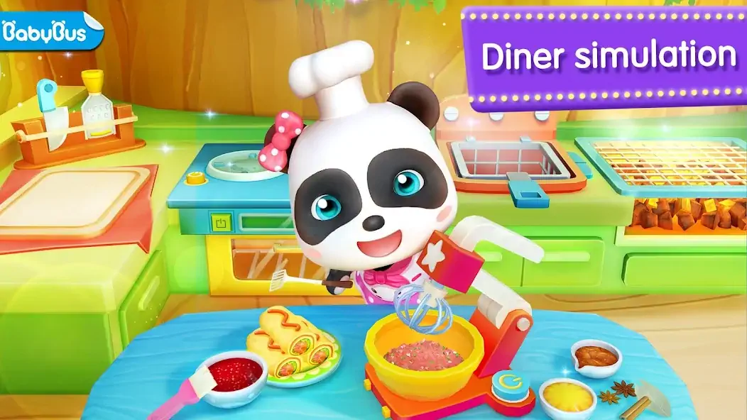 Download Little Panda's Restaurant [MOD, Unlimited coins] + Hack [MOD, Menu] for Android