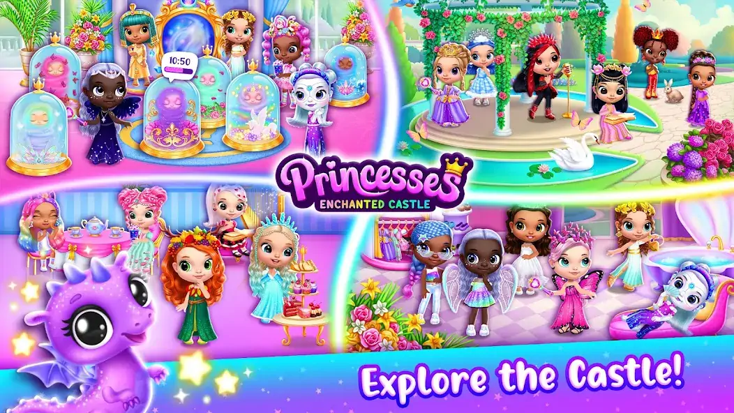 Download Princesses - Enchanted Castle [MOD, Unlimited money] + Hack [MOD, Menu] for Android