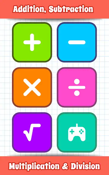 Download Math Games, Learn Add Multiply [MOD, Unlimited money/coins] + Hack [MOD, Menu] for Android