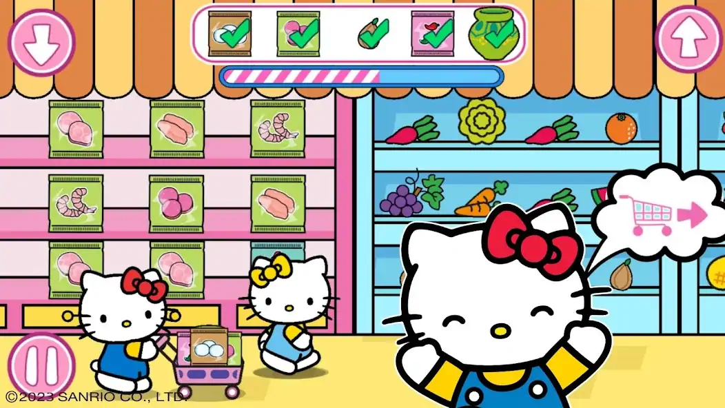 Download Hello Kitty: Kids Supermarket [MOD, Unlimited coins] + Hack [MOD, Menu] for Android