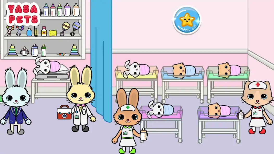 Download Yasa Pets Hospital [MOD, Unlimited money] + Hack [MOD, Menu] for Android
