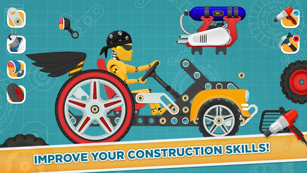 Download Car Builder & Racing for Kids [MOD, Unlimited money] + Hack [MOD, Menu] for Android