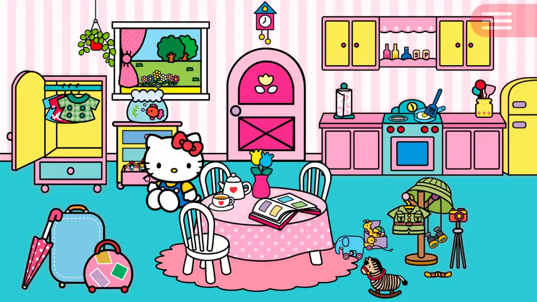 Download Hello Kitty Around The World [MOD, Unlimited money/gems] + Hack [MOD, Menu] for Android