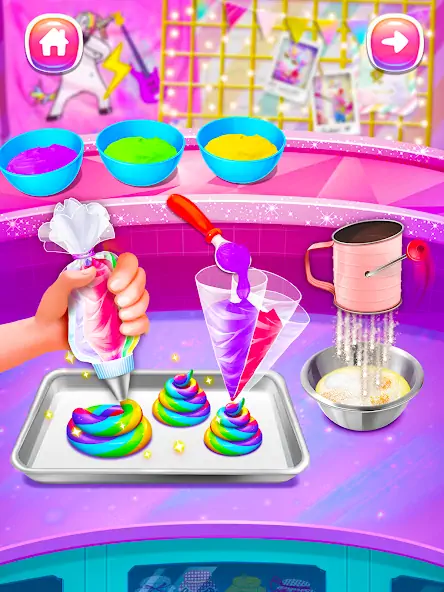 Download Girl Games: Unicorn Cooking [MOD, Unlimited coins] + Hack [MOD, Menu] for Android