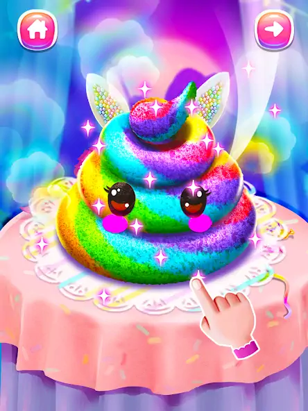 Download Girl Games: Unicorn Cooking [MOD, Unlimited coins] + Hack [MOD, Menu] for Android