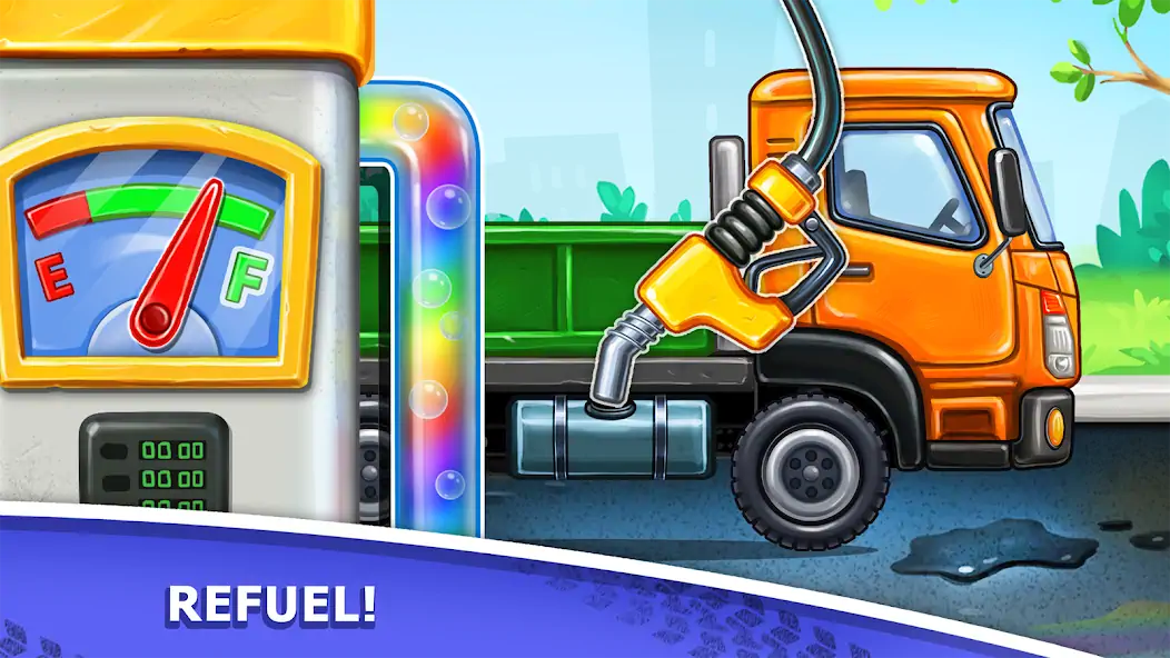 Download Truck games - build a house [MOD, Unlimited money/gems] + Hack [MOD, Menu] for Android