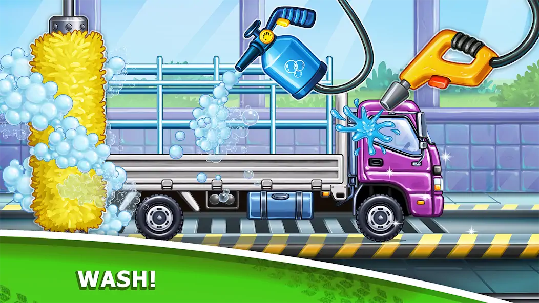 Download Truck games - build a house [MOD, Unlimited money/gems] + Hack [MOD, Menu] for Android