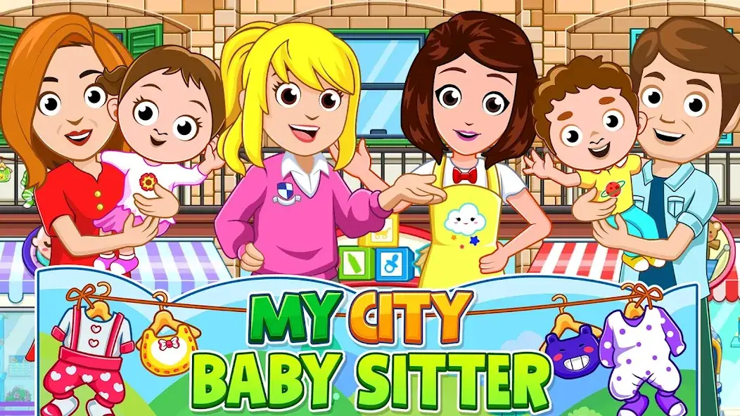 Download My City : Babysitter [MOD, Unlimited money/gems] + Hack [MOD, Menu] for Android