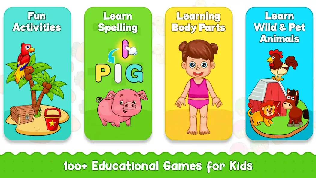 Download Toddler games for 2+ year olds [MOD, Unlimited money/gems] + Hack [MOD, Menu] for Android