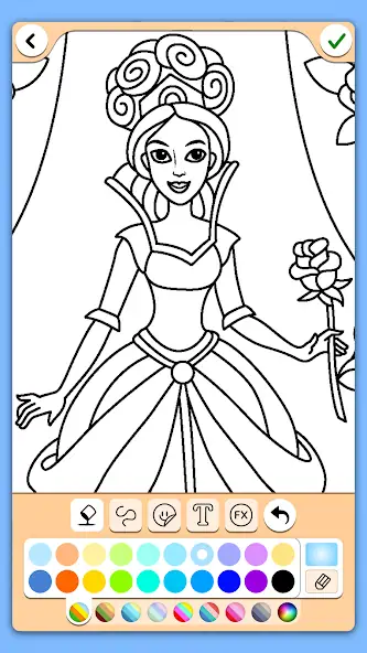 Download Coloring for girls and women [MOD, Unlimited coins] + Hack [MOD, Menu] for Android