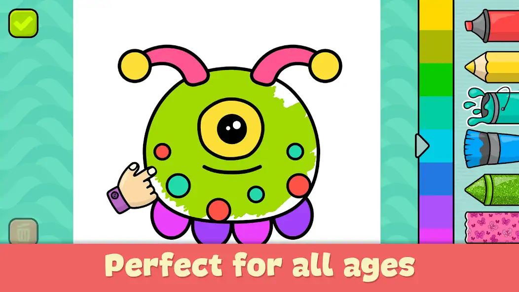 Download Coloring book - games for kids [MOD, Unlimited money/gems] + Hack [MOD, Menu] for Android