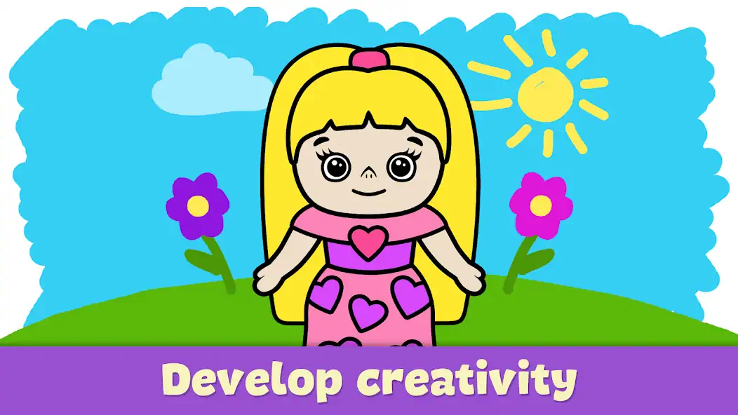 Download Coloring book - games for kids [MOD, Unlimited money/gems] + Hack [MOD, Menu] for Android