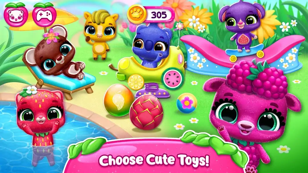 Download Fruitsies - Pet Friends [MOD, Unlimited money] + Hack [MOD, Menu] for Android