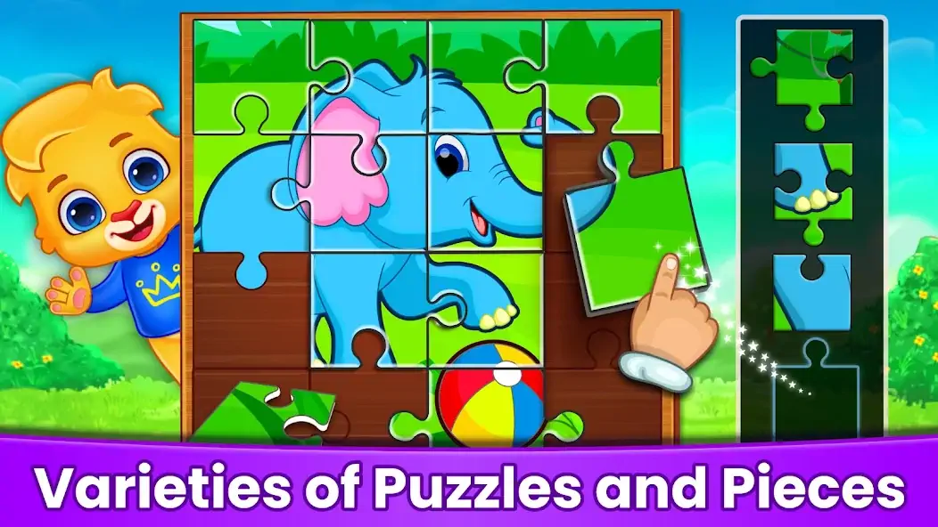 Download Puzzle Kids: Jigsaw Puzzles [MOD, Unlimited coins] + Hack [MOD, Menu] for Android