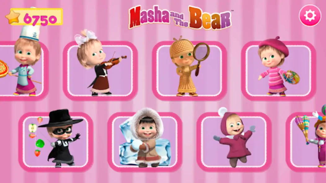Download Masha and the Bear Mini Games [MOD, Unlimited money] + Hack [MOD, Menu] for Android