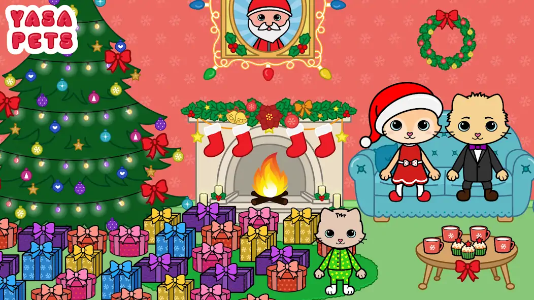 Download Yasa Pets Christmas [MOD, Unlimited money] + Hack [MOD, Menu] for Android
