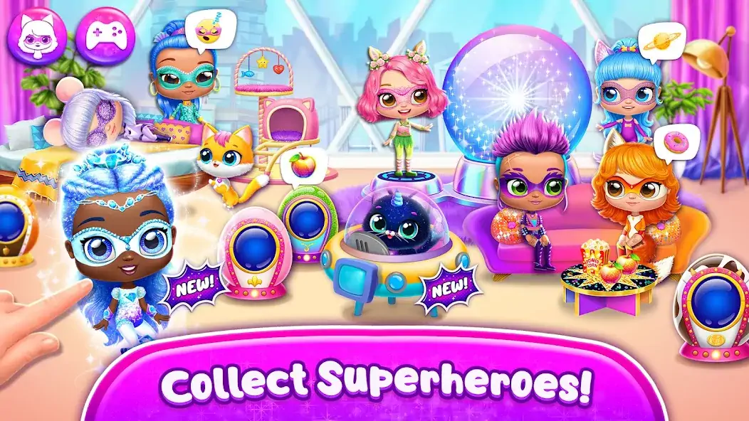 Download Power Girls - Fantastic Heroes [MOD, Unlimited money] + Hack [MOD, Menu] for Android