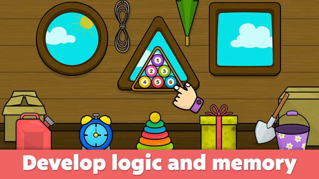 Download Baby games: shapes and colors [MOD, Unlimited money/gems] + Hack [MOD, Menu] for Android