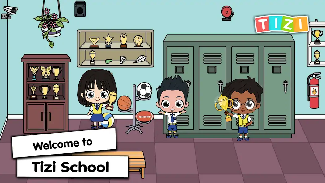 Download Tizi Town - My School Games [MOD, Unlimited money] + Hack [MOD, Menu] for Android