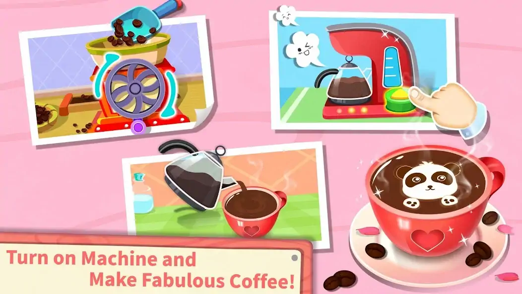 Download Baby Panda’s Summer: Café [MOD, Unlimited coins] + Hack [MOD, Menu] for Android