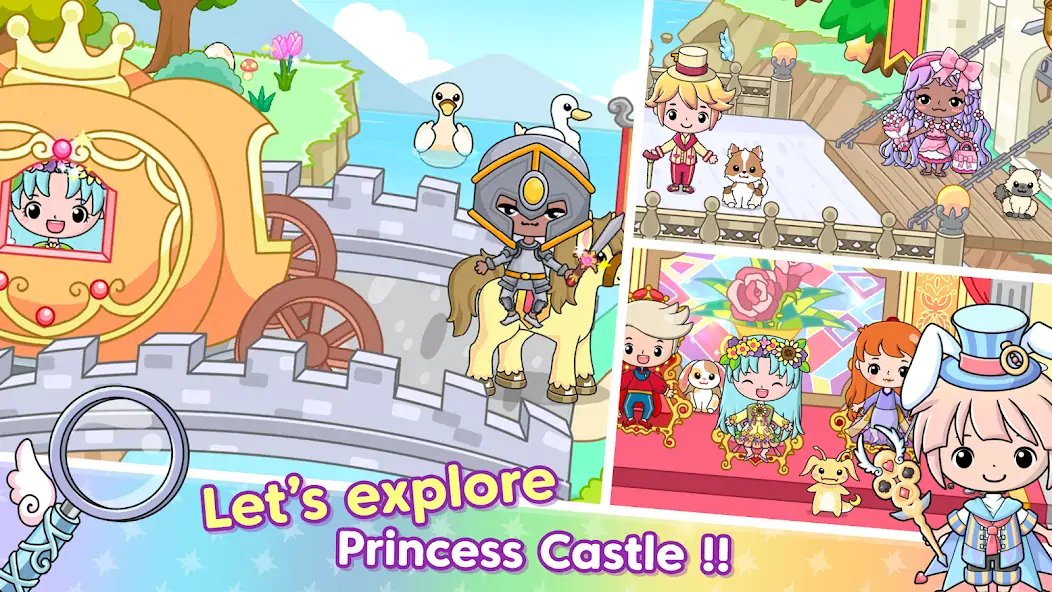 Download Jibi Land : Princess Castle [MOD, Unlimited money/coins] + Hack [MOD, Menu] for Android